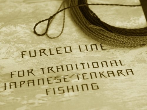 Tenkara Furled Leader, ruskea (uni thread)