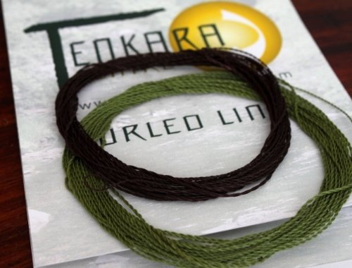 Tenkara Furled Leader, vihreä (uni thread)