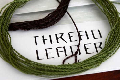 Tenkara Furled Leader, vihreä (uni thread)
