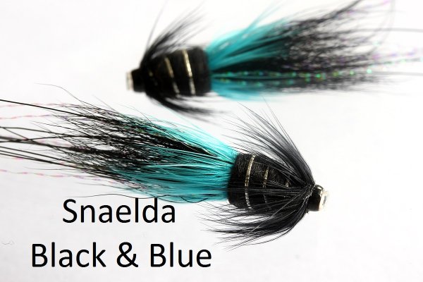 Snaelda Black & Blue 1/4" (kupariputki)