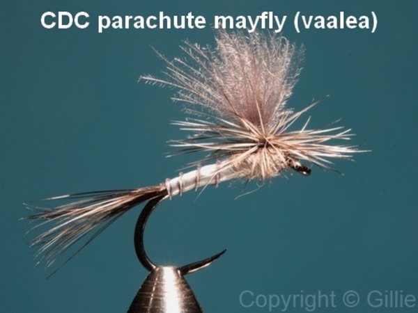 CDC parachute mayfly (vaalea)