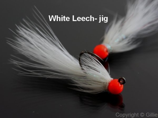White leech- jig  (oranssi tungsten kuula)